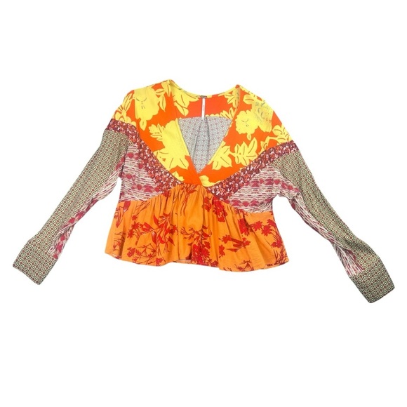 Free People Aloha State Of Mind Top In Tangerine Size XS - Picture 3 of 8